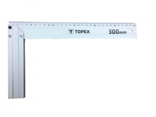 Derékszög 300mm alumínium - Topex
