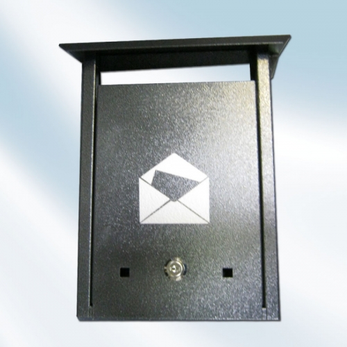 Kültéri postaláda antik ezüst zárható - Török