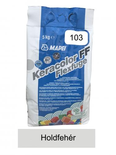 Keracolor FF flex 103 holdfehér fugázó 5kg - Mapei