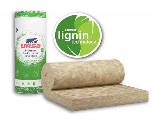 Ursa DF 39 Lignin üveggyapot 1250x5000x15 15cm (6,25m2/csomag) - URSA