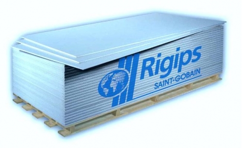 Blue Acoustic RF gipszkarton 1200x2000x12,5cm hanggátló-tűzgátló 2,4m2 - Rigips