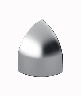 3-pontos végzáró ezüst elox 8mm (2db) - Profilplast