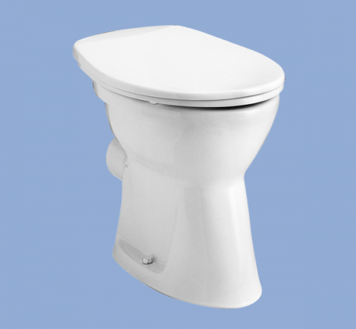 Bázis laposöblítésű, alsó kifolyású WC fehér - Alföldi