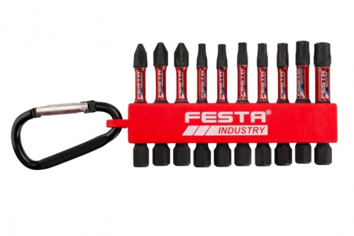 PH-PZ-Torx bithegy készlet 10 részes - Festa