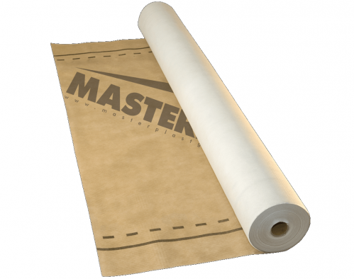 Sajátmárkás Mastermax 3 classic páraáteresztő tetőfólia 135g/m2 (75m2/tekercs) - Masterplast