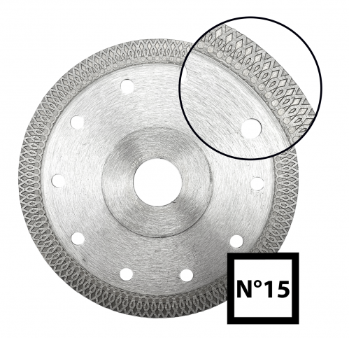Gyémántkorong 125mm csempéhez - Abraboro