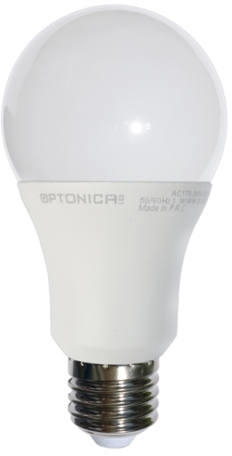 LED gömb, E27, A60, 15W, 230V, meleg fehér fény - Optonica