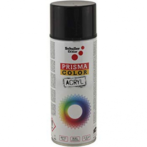 Prisma Color matt fekete spray festék - Schuller