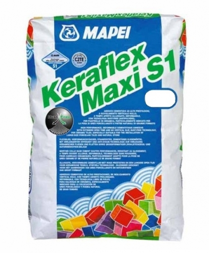 Keraflex Maxi S1 szürke fokozott terhelhetőségű csemperagasztó 25kg (50/rkp) - Mapei