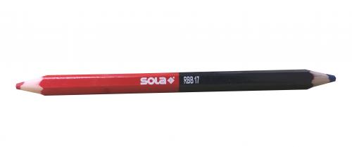 RBB 17 Piros-kék ceruza 1 kék + 1 piros szín a javításokhoz - Sola