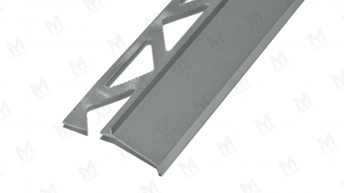 Alumínium terasz vízorr profil 2,50m natúr eloxált ezüst színben - MárkaMix