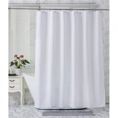 Zuhanyfüggöny textil fehér 180x200 - JKH